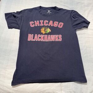 Fanatics Chicago Blackhawks NHL Graphic T-Shirt Size Medium